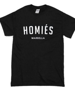 Homies Marbella Black T Shirt (Oztmu)