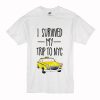 I Survived My Trip To NYC T-Shirt White (Oztmu)