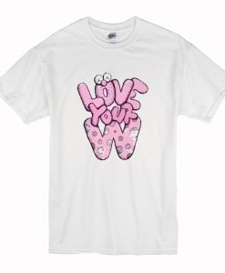 Love Your W Kaws T-Shirt (Oztmu)