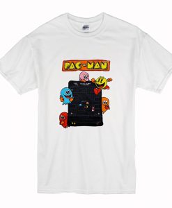 Pacman Retro Classic Arcade Game Crazy T Shirt (Oztmu)