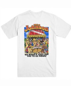 Vintage 90s Big Johnson T-Shirt Back (Oztmu)