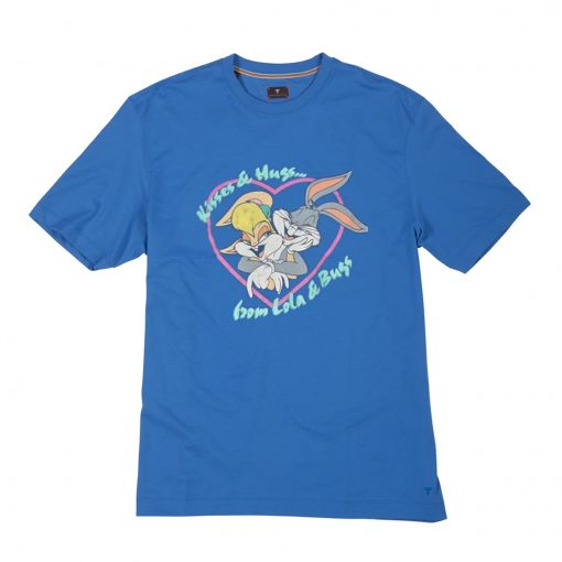 90s Space Jam Kisses And Hugs Lola And Bugs T-Shirt (Oztmu)