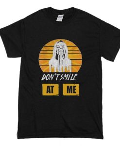 Billie Eilish Don't Smile At Me Black T-Shirt (Oztmu)