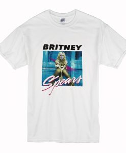 Britney Spears White T-Shirt (Oztmu)