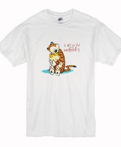 Calvin and Hobbes T Shirt (Oztmu)