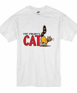 Fat Freddy's Cat Cotton T Shirt (Oztmu)