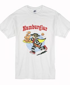 McDonalds Hamburglar Fast Food Character T-Shirt (Oztmu)