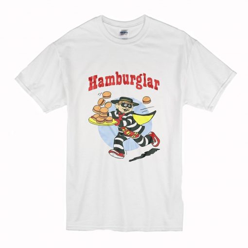 McDonalds Hamburglar Fast Food Character T-Shirt (Oztmu)