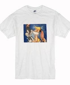 Space Jam Lola Kiss Bugs T-Shirt (Oztmu)