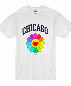 Takashi Murakami Flower Chicago T Shirt (Oztmu)