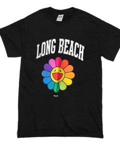 Takashi Murakami Flower Long Beach T Shirt (Oztmu)