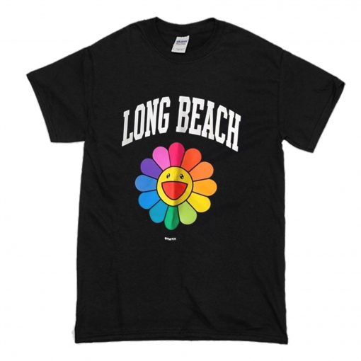 Takashi Murakami Flower Long Beach T Shirt (Oztmu)