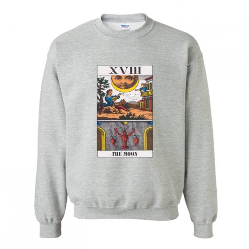 Tarot Card - The Moon Sweatshirt (Oztmu)