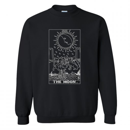 The Moon Tarot Sweatshirt (Oztmu)