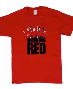 The Walking Red Star Trek T-Shirt (Oztmu)