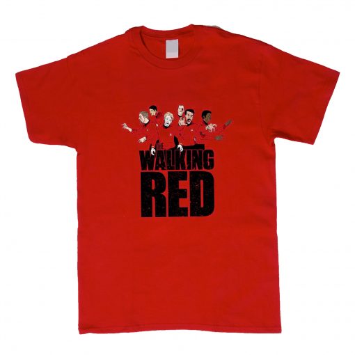 The Walking Red Star Trek T-Shirt (Oztmu)