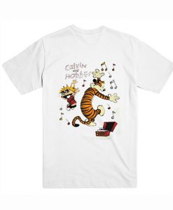 Vintage Calvin & Hobbes T-Shirt Back (Oztmu)