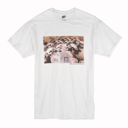 Wallace And Gromit A Close Shave White T-Shirt (Oztmu)