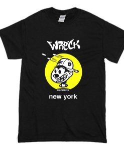 Wreck Nervous records new york 90's T Shirt (Oztmu)