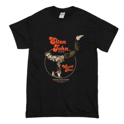 Elton John World Tour Piano Handstand T Shirt (Oztmu)