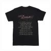 Led Zeppelin Cities 1977 Tour T Shirt Back (Oztmu)