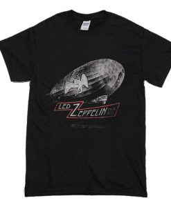 Led Zeppelin Cities 1977 Tour T Shirt (Oztmu)