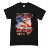 Led Zeppelin Men's America 1977 T-Shirt (Oztmu)