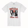 Nirvana USA 91 T-Shirt (Oztmu)