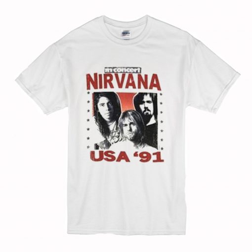 Nirvana USA 91 T-Shirt (Oztmu)