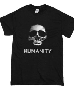 Ricky Gervais - Humanity Tour Skull T Shirt (Oztmu)