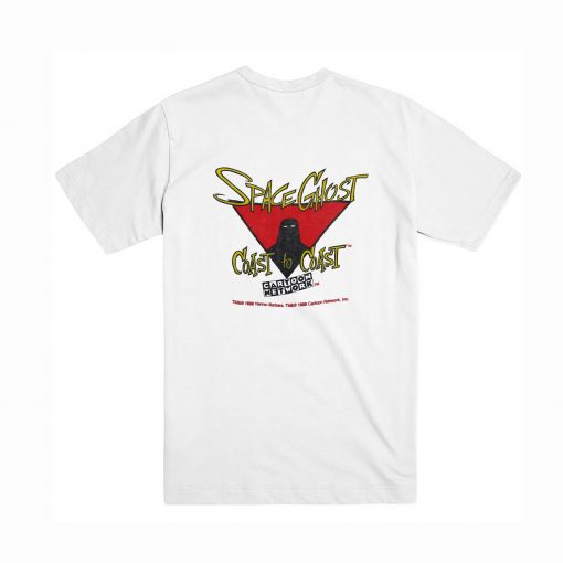 Space Ghost Don't Make me Use the Spank Ray 1998 vintage T Shirt Back (Oztmu)