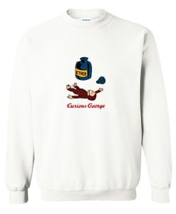 Vintage 1995 Curious George Ether Sweatshirt (Oztmu)