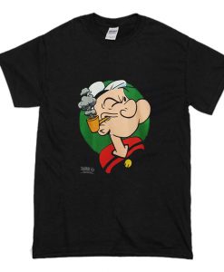 Vintage 90's POPEYE Big Logo T Shirt (Oztmu)