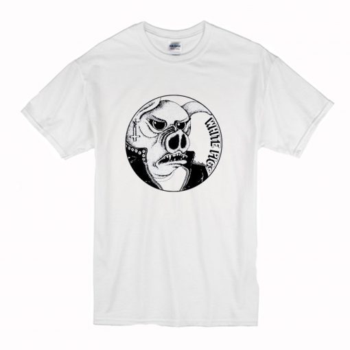 White Pigs Art T-Shirt (Oztmu)