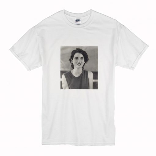 Winona Ryder T Shirt White (Oztmu)