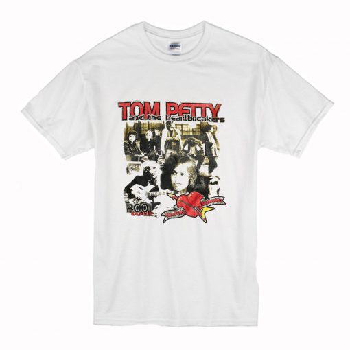 2001 Tom Petty and The Heartbreakers T Shirt (Oztmu)