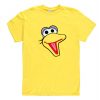 BIG BIRD FACE Sesame Street Yellow T Shirt (Oztmu)