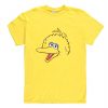 Big Bird Face with Hair Yellow T Shirt (Oztmu)