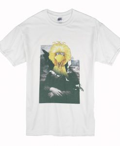 Big Bird Head Busting Sesame Street Mens T-Shirt (Oztmu)