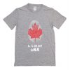 Canada it's in my DNA T-Shirt Grey (Oztmu)