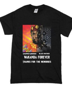 Chadwick Boseman Black Panther Wakanda Forever T Shirt (Oztmu)