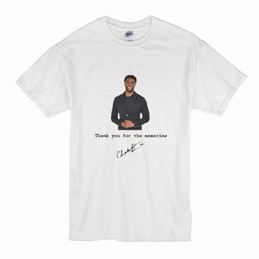 Chadwick Boseman Memories T Shirt (Oztmu)