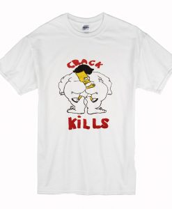 Crak Kills Simpsons T Shirt (Oztmu)