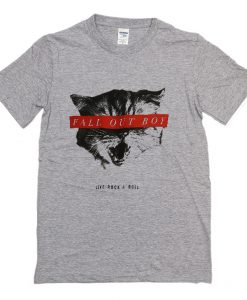 Fall Out Boy Cat Save Rock And Roll Cat T Shirt (Oztmu)