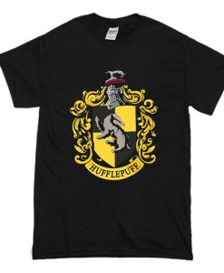 Hufflepuff Black T Shirt (Oztmu)