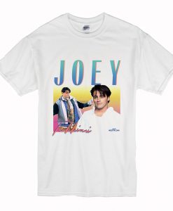 Joey Tribbiani Friends T-Shirt White (Oztmu)