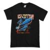 Led Zeppelin Rock n Roll Forever Vintage 80s Airship T Shirt (Oztmu)