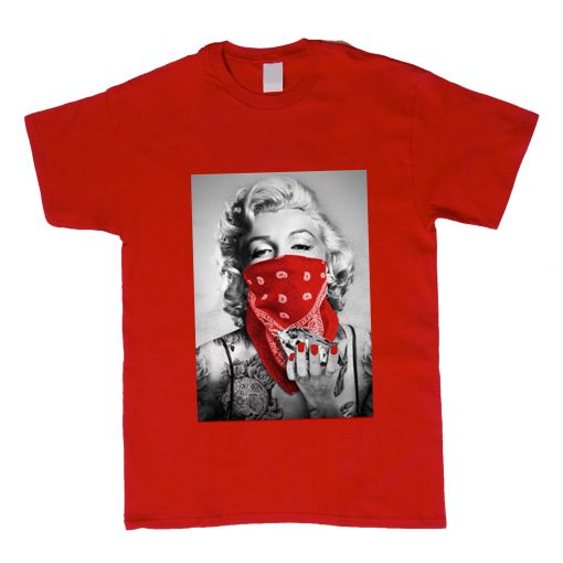 Marilyn Monroe Bandana T Shirt (Oztmu)