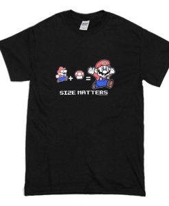 Mario Bros Size Matters T-Shirt (Oztmu)