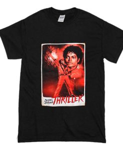 Michael Jackson Thriller Poster T-Shirt (Oztmu)